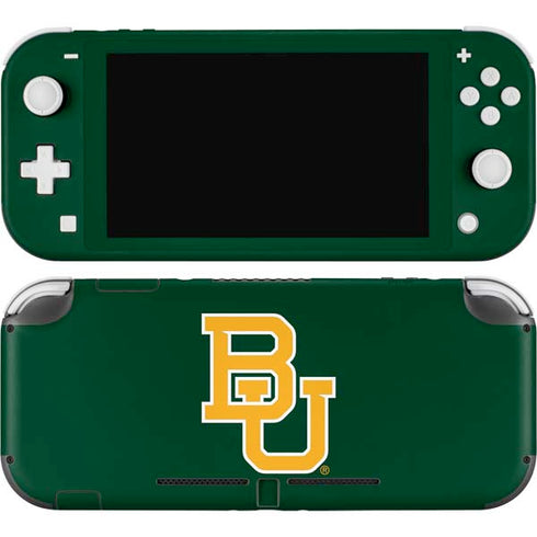 Baylor University BU - Green Nintendo Switch Lite Skin